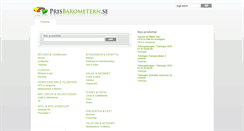 Desktop Screenshot of prisbarometern.se